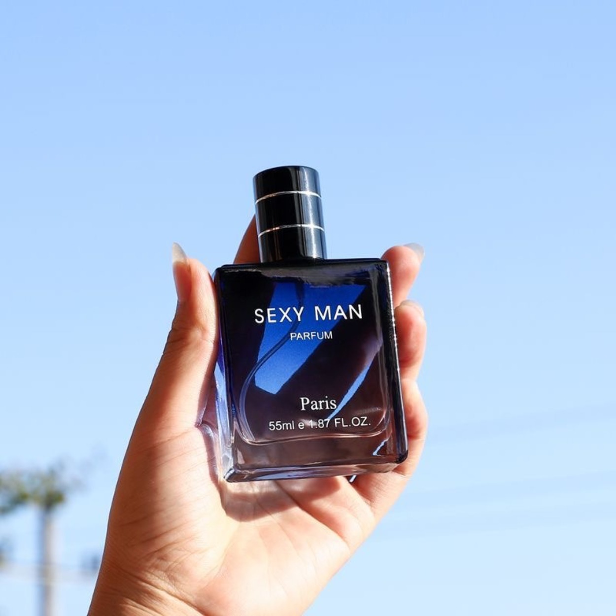 Perfume Fragrance Free - 남성용 우디&마린 향수 50ml, 오래 지속되는