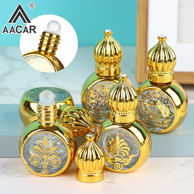골드 아라비아 크리스탈 에센셜 오일 롤러 병, 아타르  - Attar Oil Roll On 리뷰 및 가격