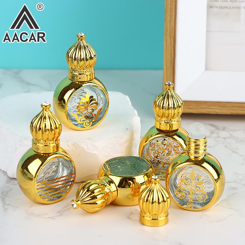 골드 아라비아 크리스탈 에센셜 오일 롤러 병, 아타르  - Attar Oil Roll On 리뷰 및 가격