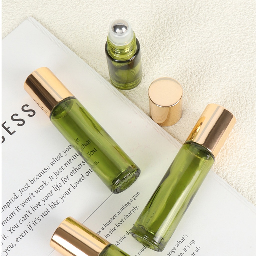 5ml/10ml 롤러 병 유리 에센셜 오일 병 빈 리필 - Attar Oil Roll On 리뷰 및 가격