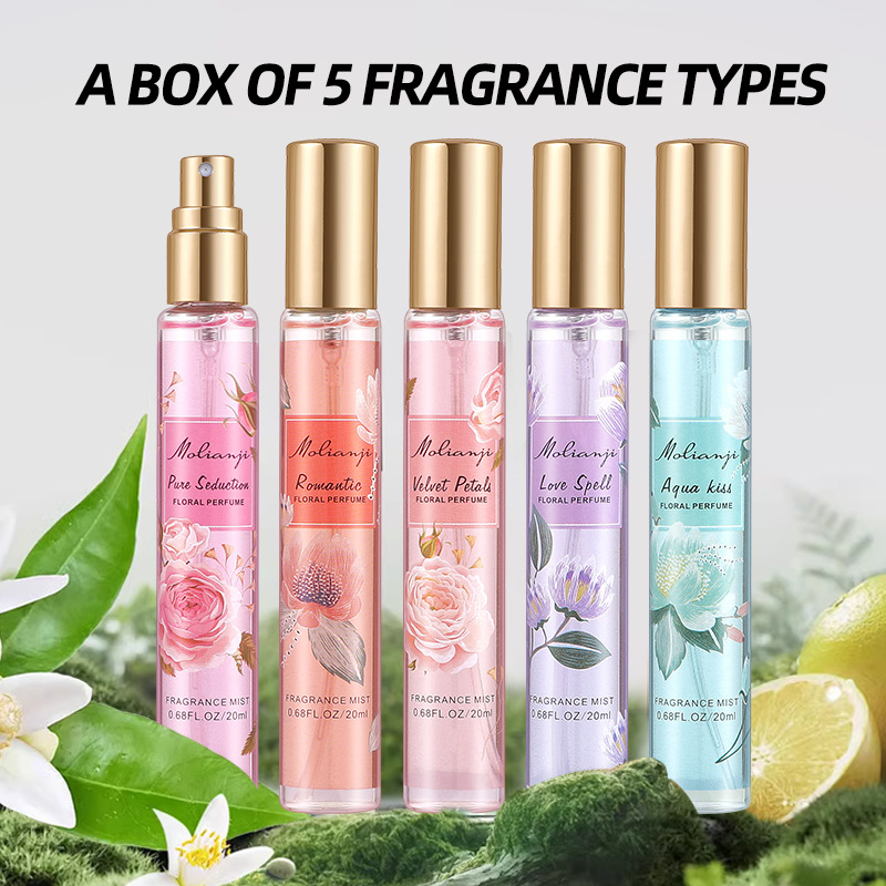 여성용 향수 선물 세트 5개 - 오래 지속되는 플로럴- - Perfume Fragrance Gift Set 리뷰 및 가격