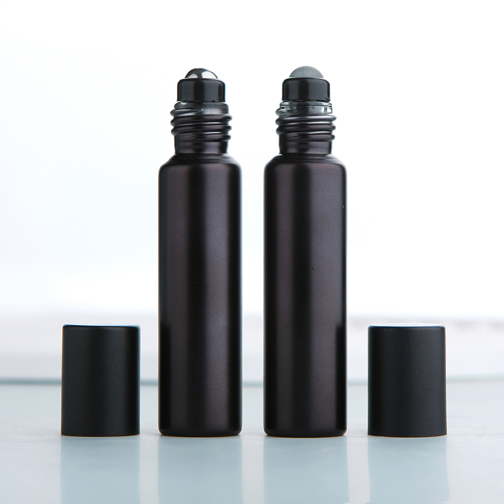 50/100 개/몫 10ml 5ml 매트 블랙 에센셜  - Attar Oil Roll On 리뷰 및 가격