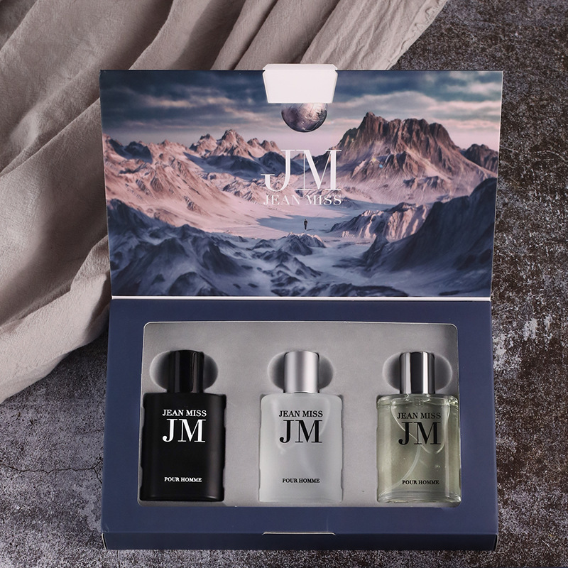남성용 오드뚜왈렛 향수 선물 세트 3개, 엠보싱 처리된 - Perfume Fragrance Gift Set 리뷰 및 가격