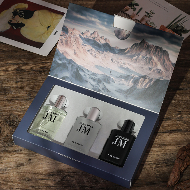 남성용 오드뚜왈렛 향수 선물 세트 3개, 엠보싱 처리된 - Perfume Fragrance Gift Set 리뷰 및 가격
