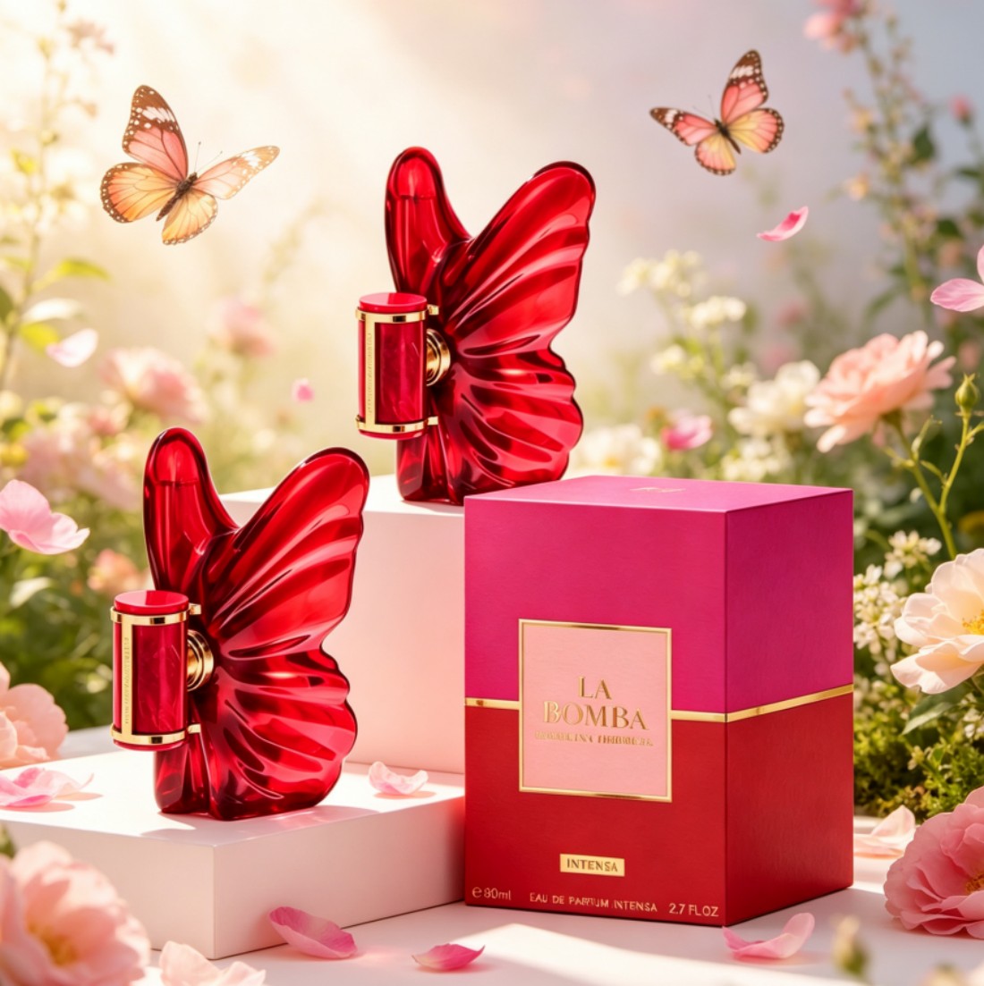 매력적인 향수 라 봄바 인텐사 레드 버터플라이 모양 향 - Perfume La Fragrance 리뷰 및 가격