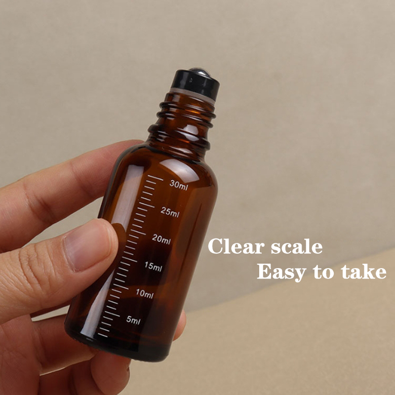 향수 에센셜 오일 액체 물질용 빈 다크 브라운 롤 온  - Attar Oil Roll On 리뷰 및 가격
