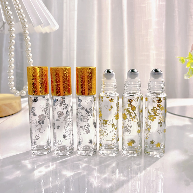 20개 10ml 투명 유리 롤온 병(롤러 볼 포함) - - Attar Oil Roll On 리뷰 및 가격